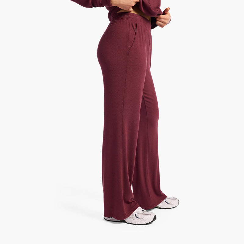 Slinky Rib Wide Leg Pant image 