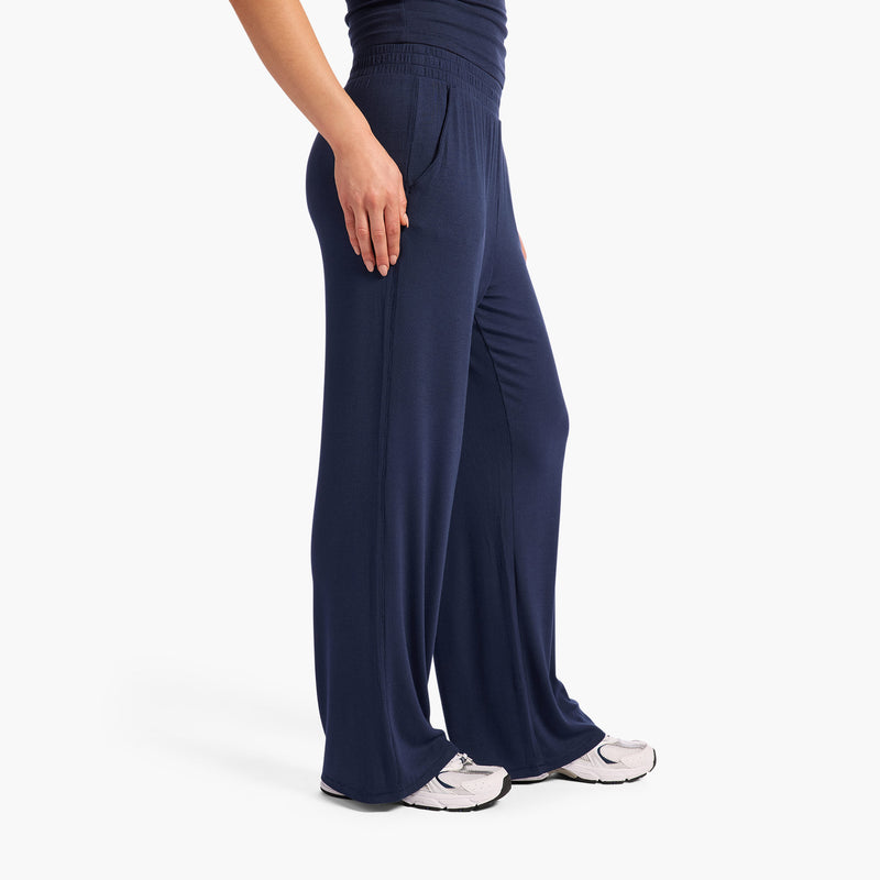 Slinky Rib Wide Leg Pant image 
