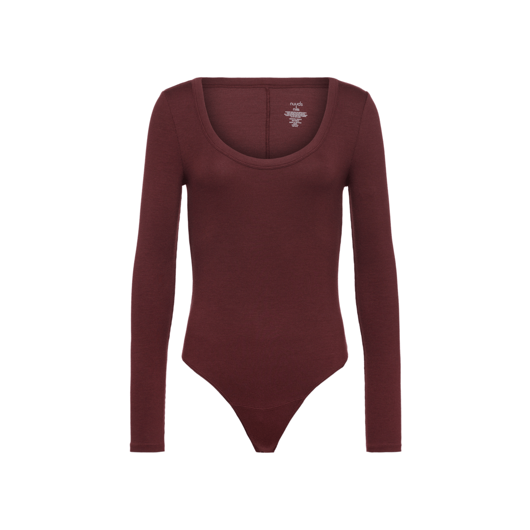 Slinky Rib Long Sleeve Bodysuit
