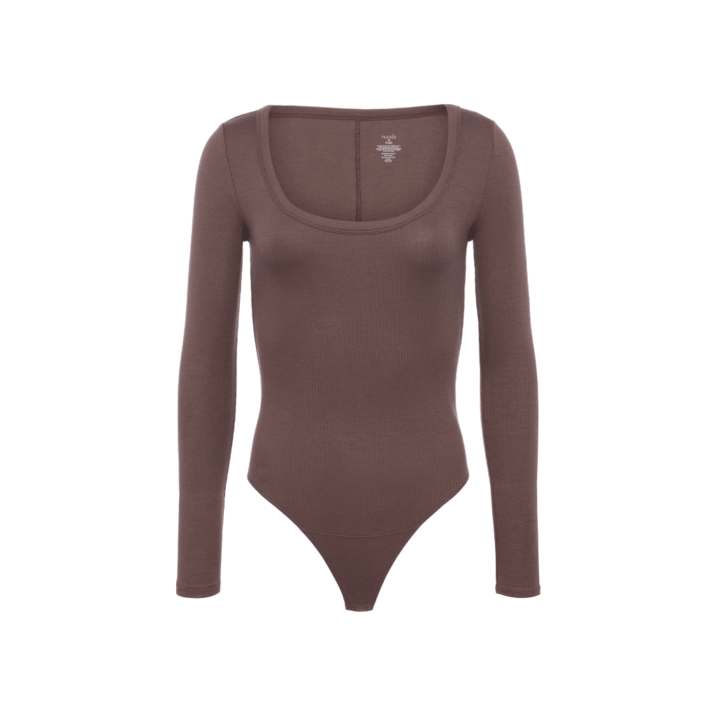 Slinky Rib Long Sleeve Bodysuit