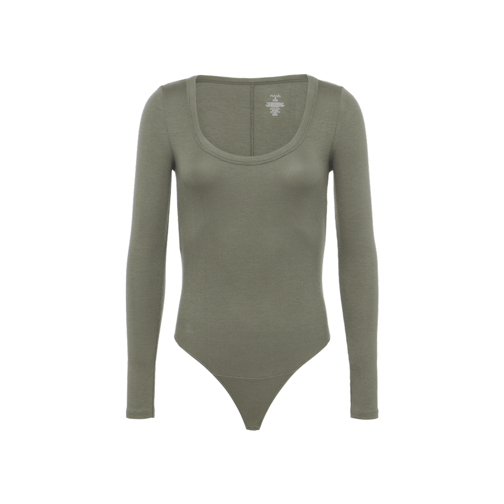 Slinky Rib Long Sleeve Bodysuit