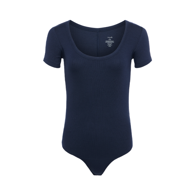 Slinky Rib Short Sleeve Bodysuit