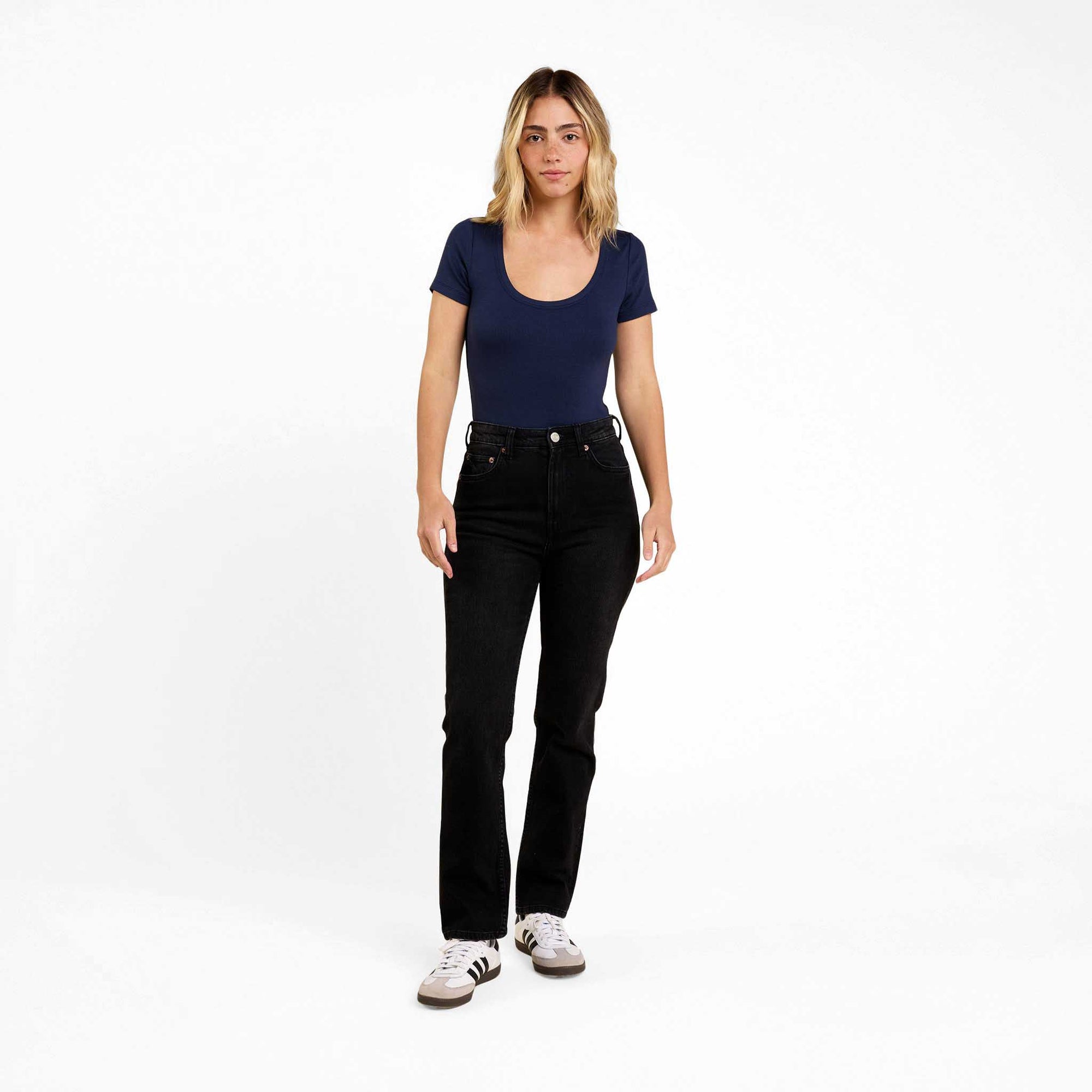 Slinky Rib Short Sleeve Bodysuit