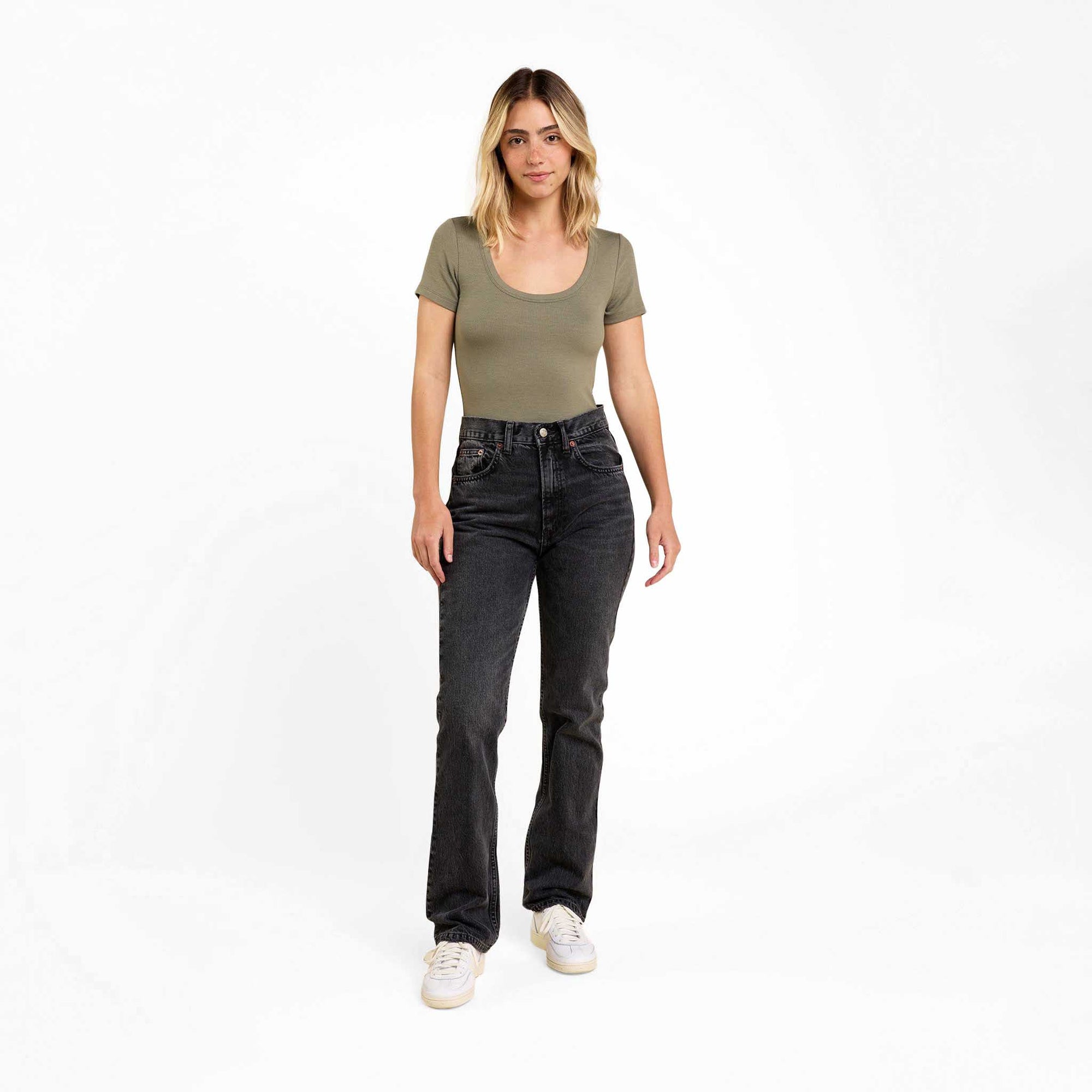 Slinky Rib Short Sleeve Bodysuit