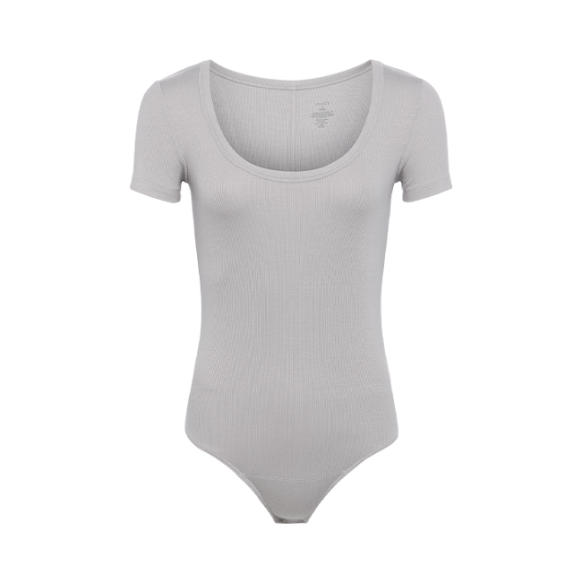 Slinky Rib Short Sleeve Bodysuit
