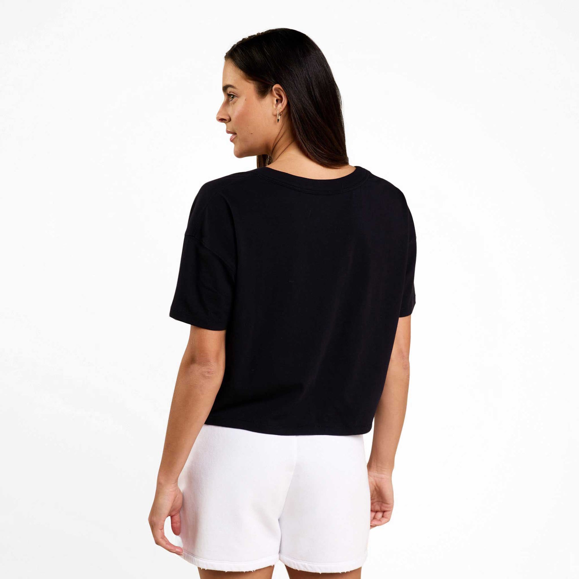 Boxy V-Neck Tee