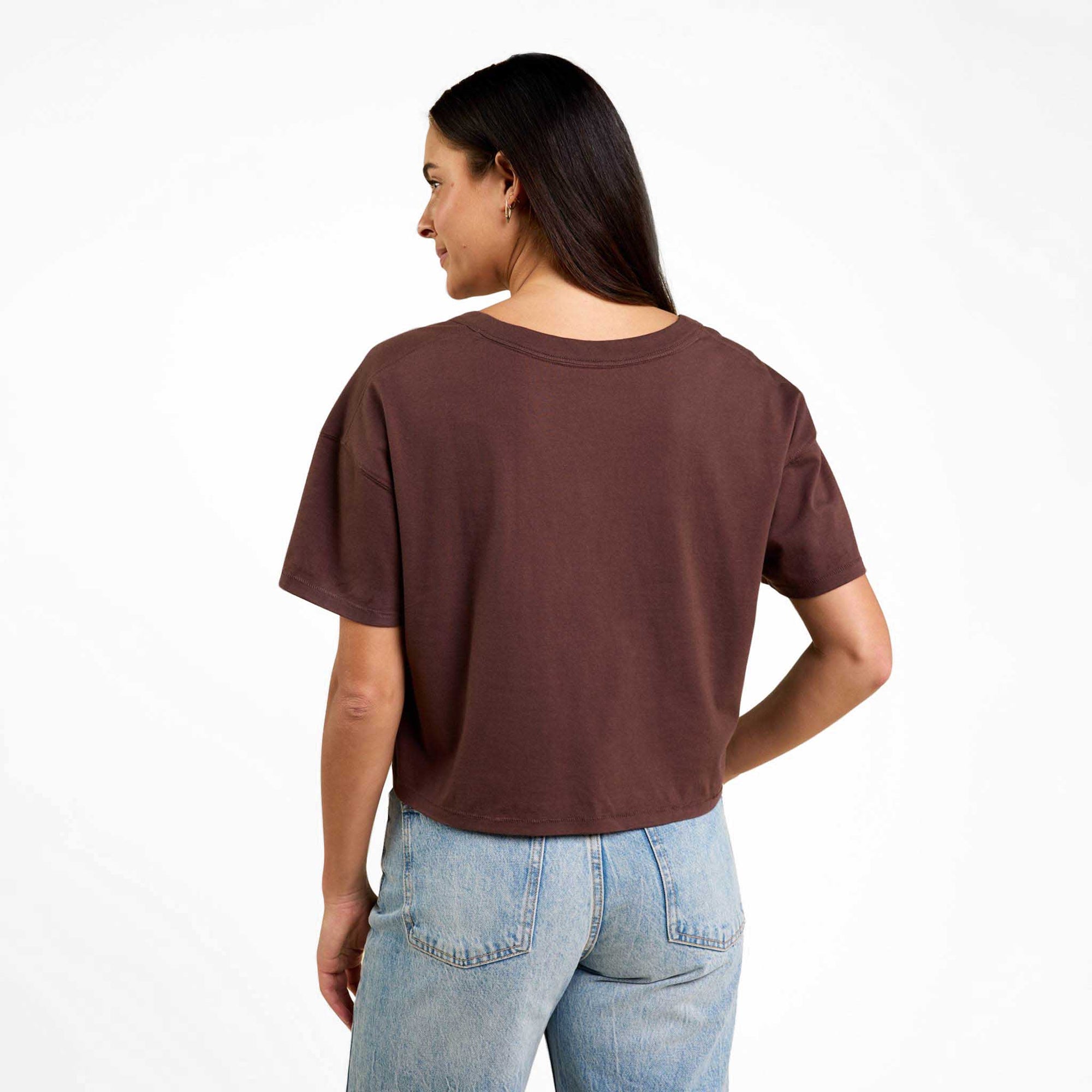 Boxy V-Neck Tee