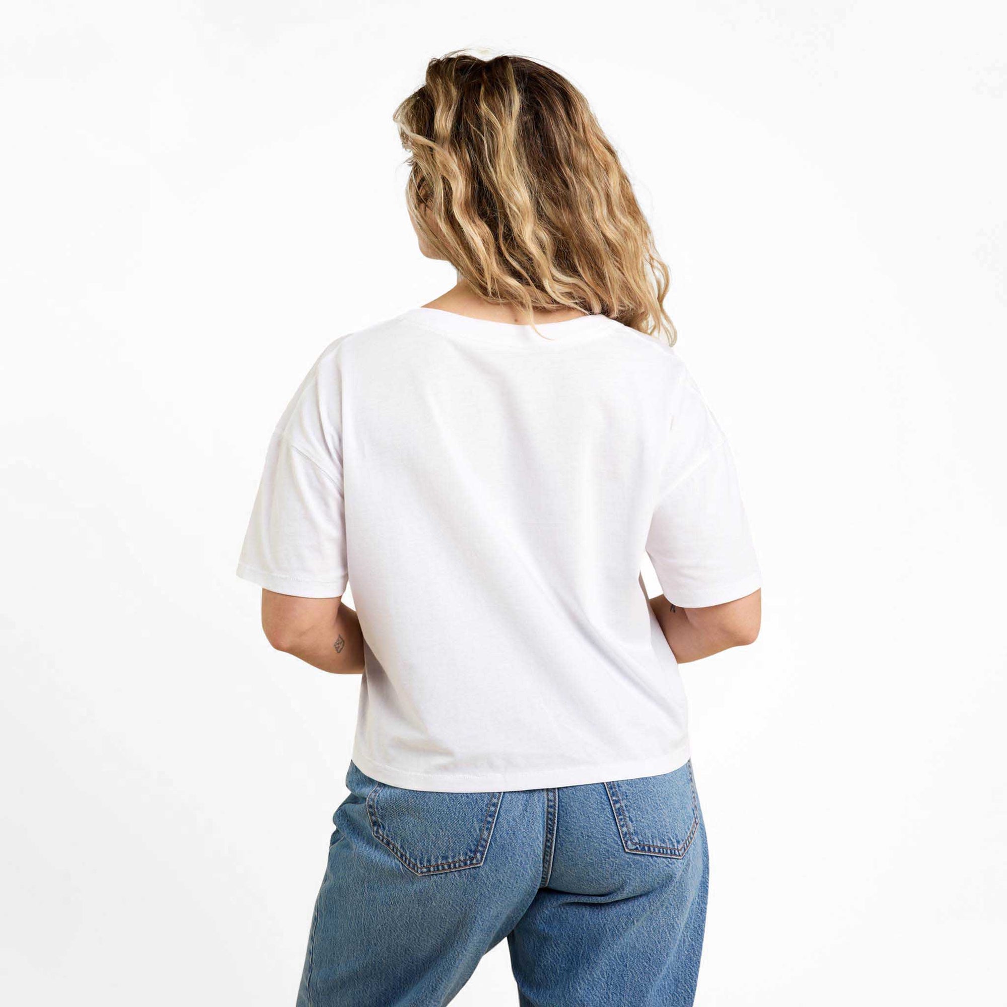 Boxy V-Neck Tee