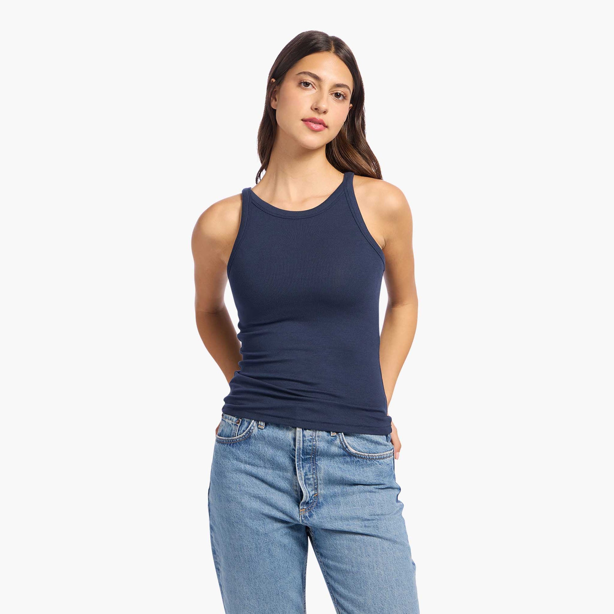 Slinky Rib Racer Tank