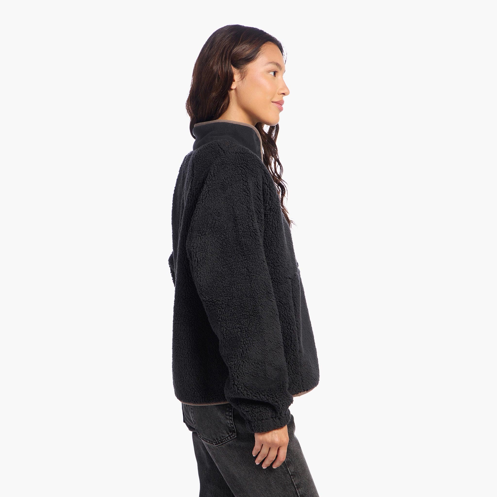 Summit Sherpa Pullover Black