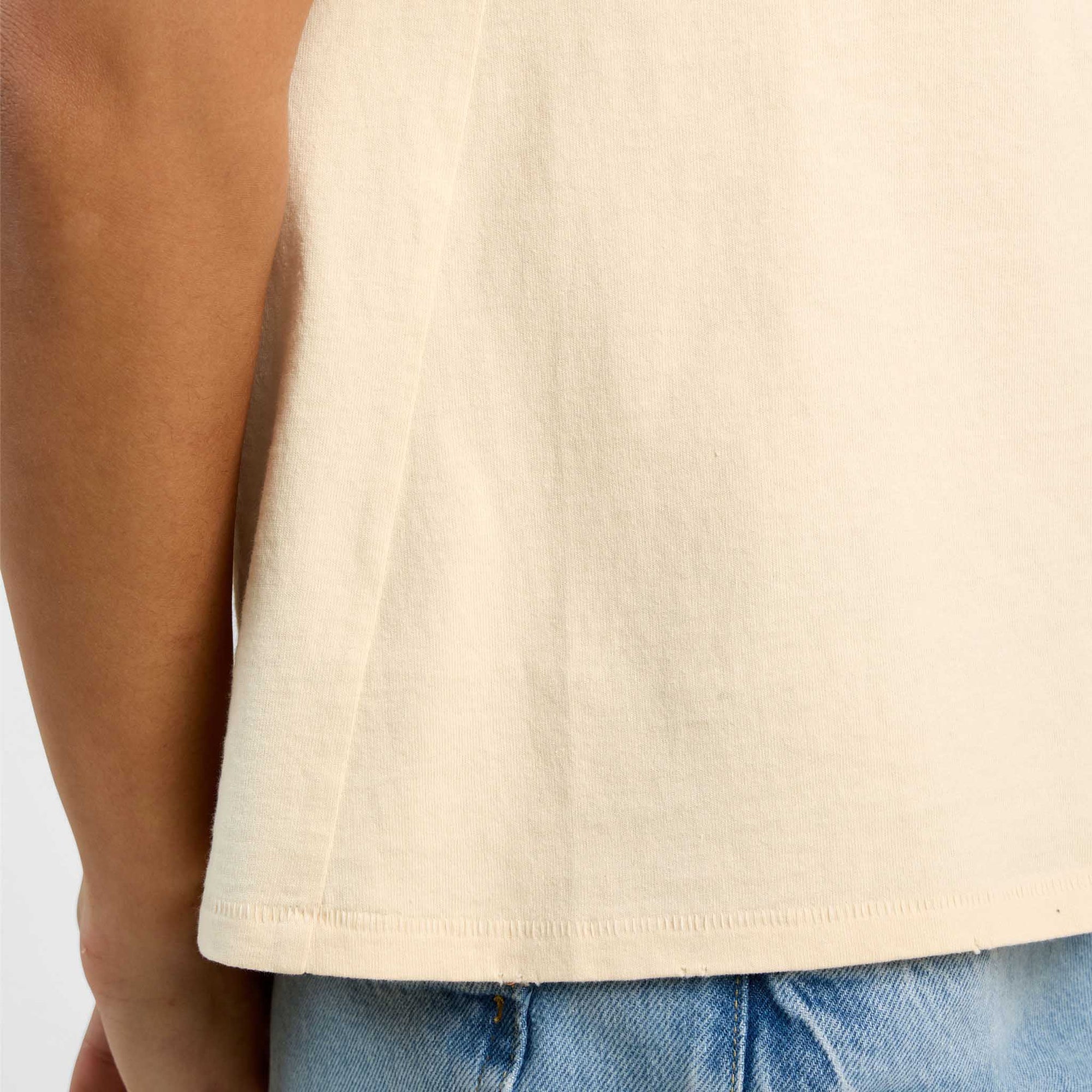 Vintage Cotton V-Neck Everyday T-Shirt