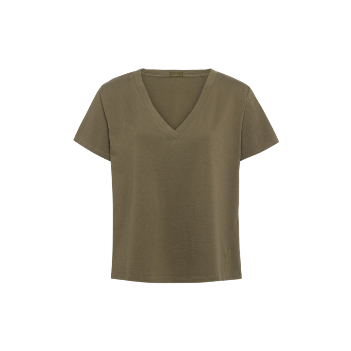 Vintage Cotton V-Neck Everyday T-Shirt