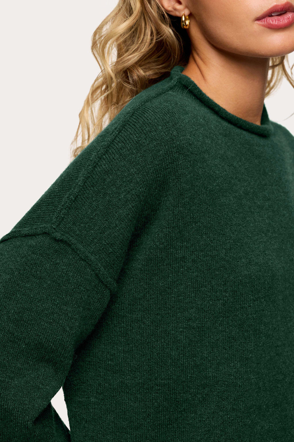 Cozy Knit Mockneck Sweater
