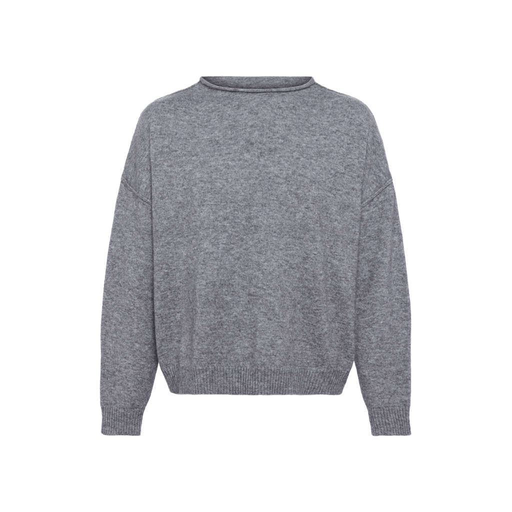 Cozy Knit Mock Neck Sweater