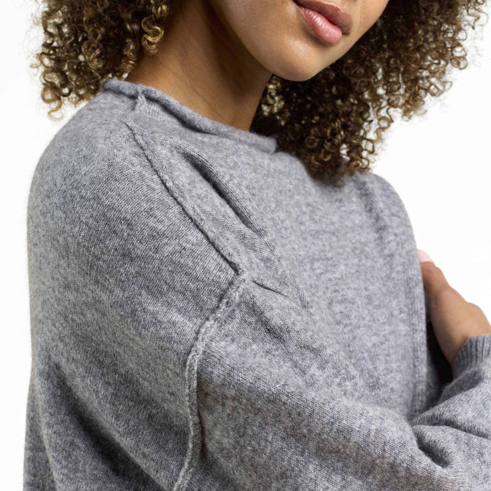Cozy Knit Mock Neck Sweater 
