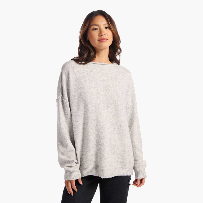 Cozy Knit Mock Neck Sweater image 