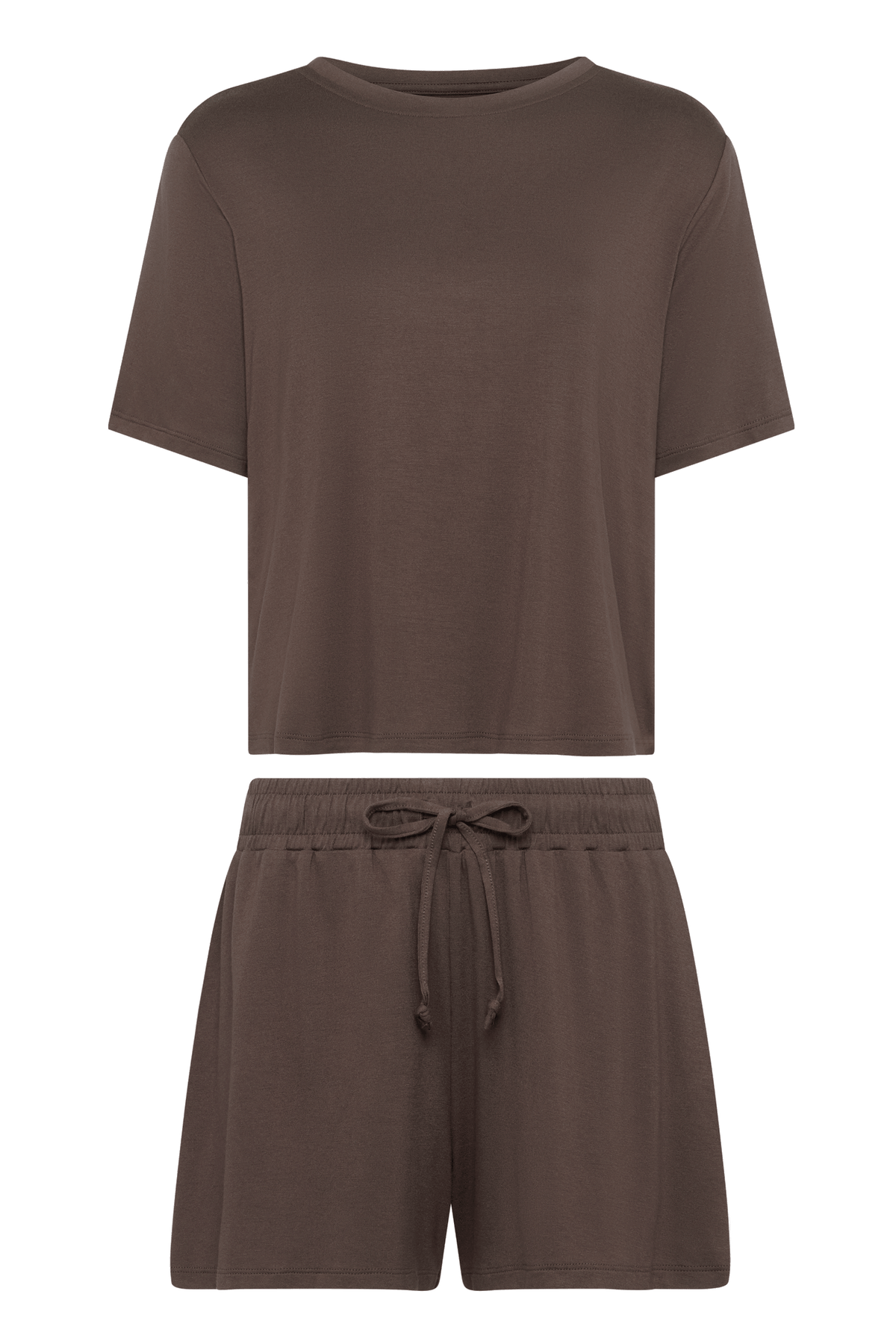 Color:Coffee | Pajama Short Set