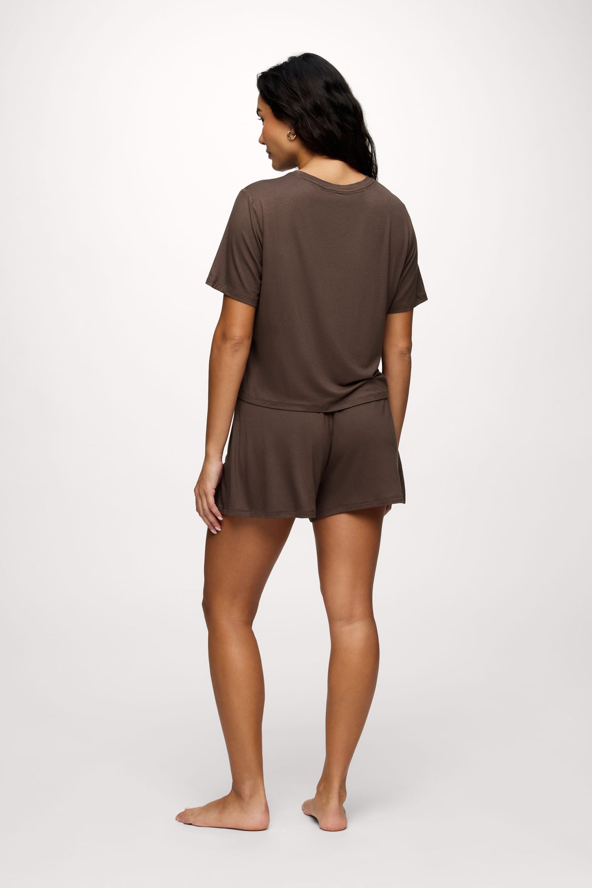 Color:Coffee | Pajama Short Set