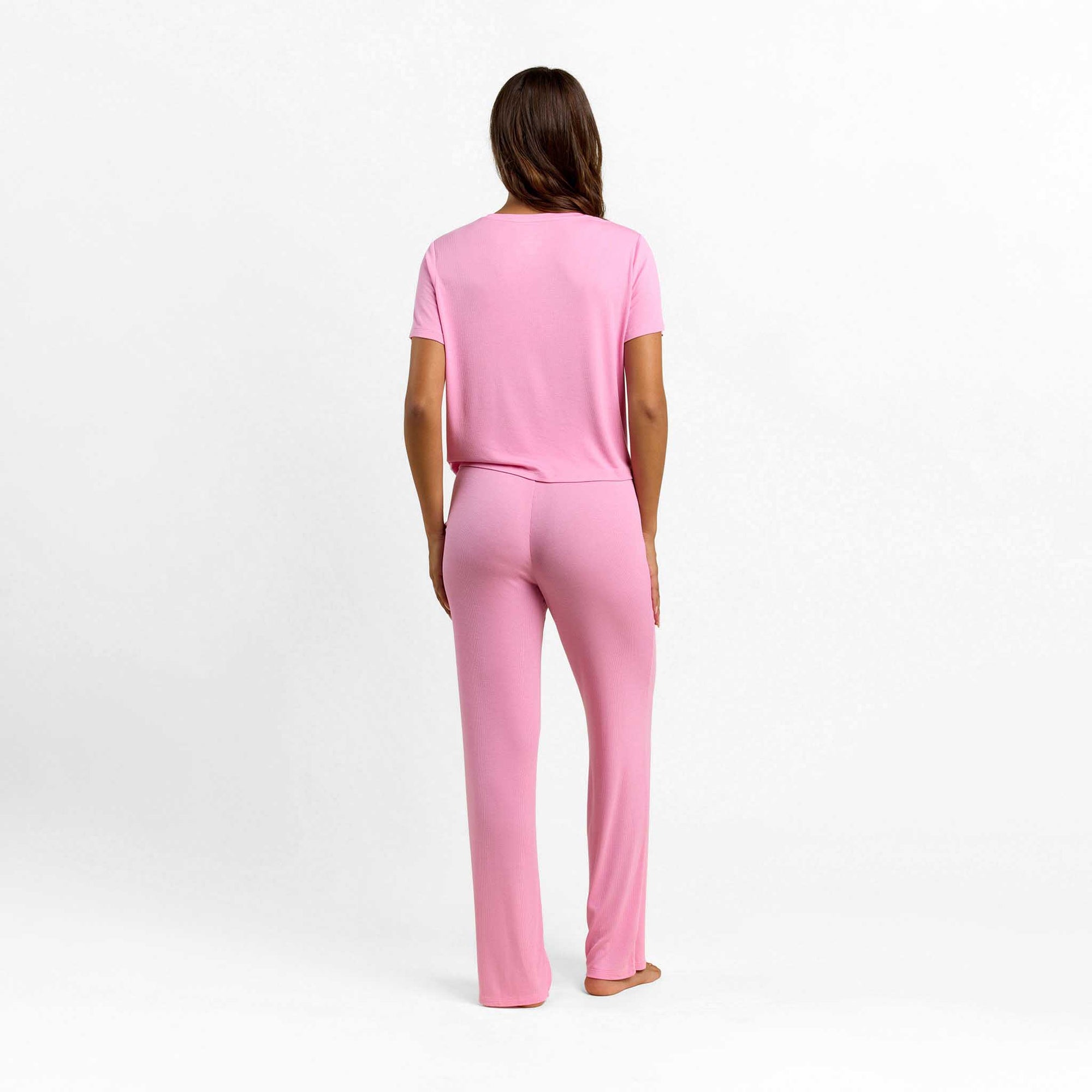 Ribbed Pajama Set