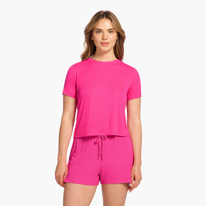 Ribbed Pajama Short Set image 
