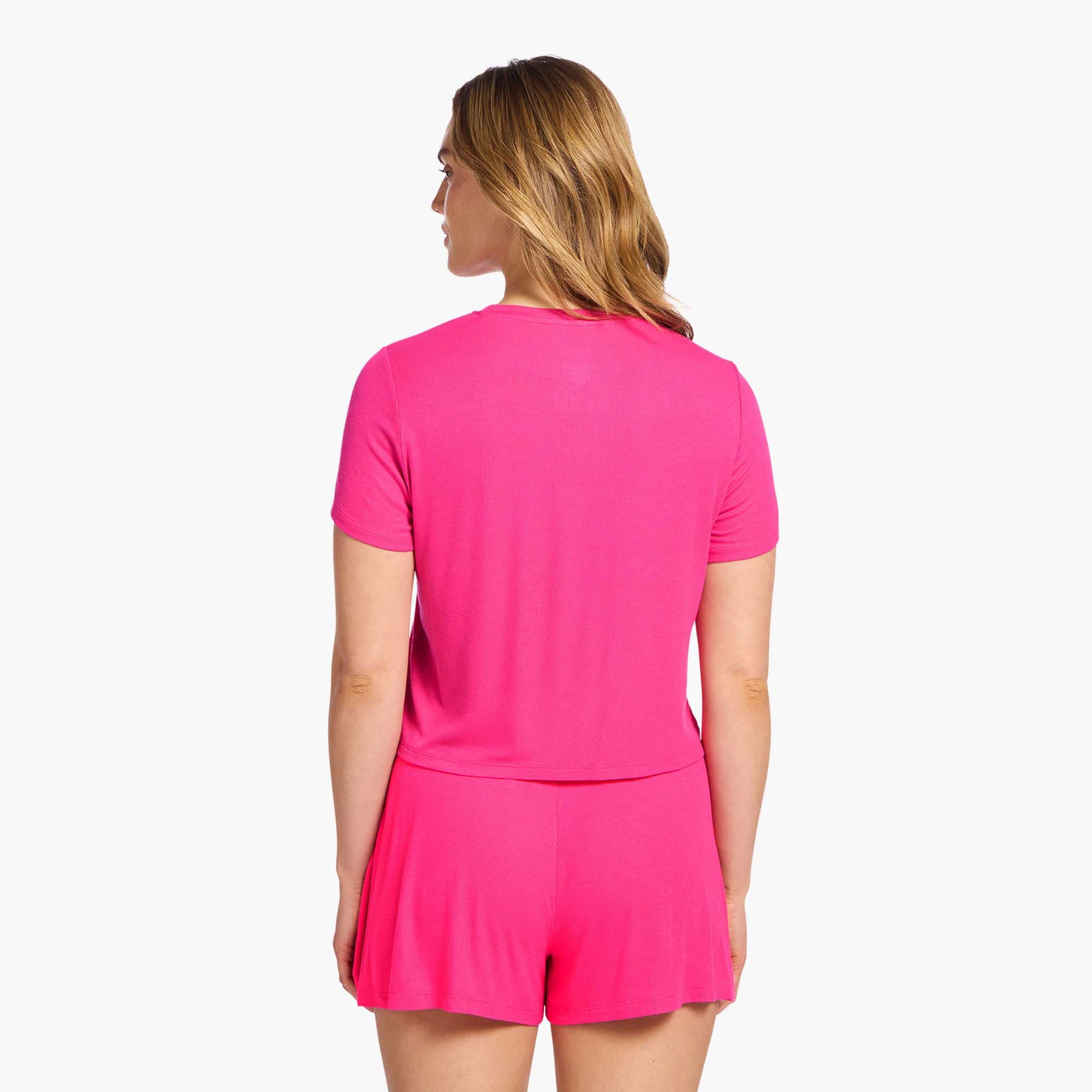 Ribbed Pajama Short Set