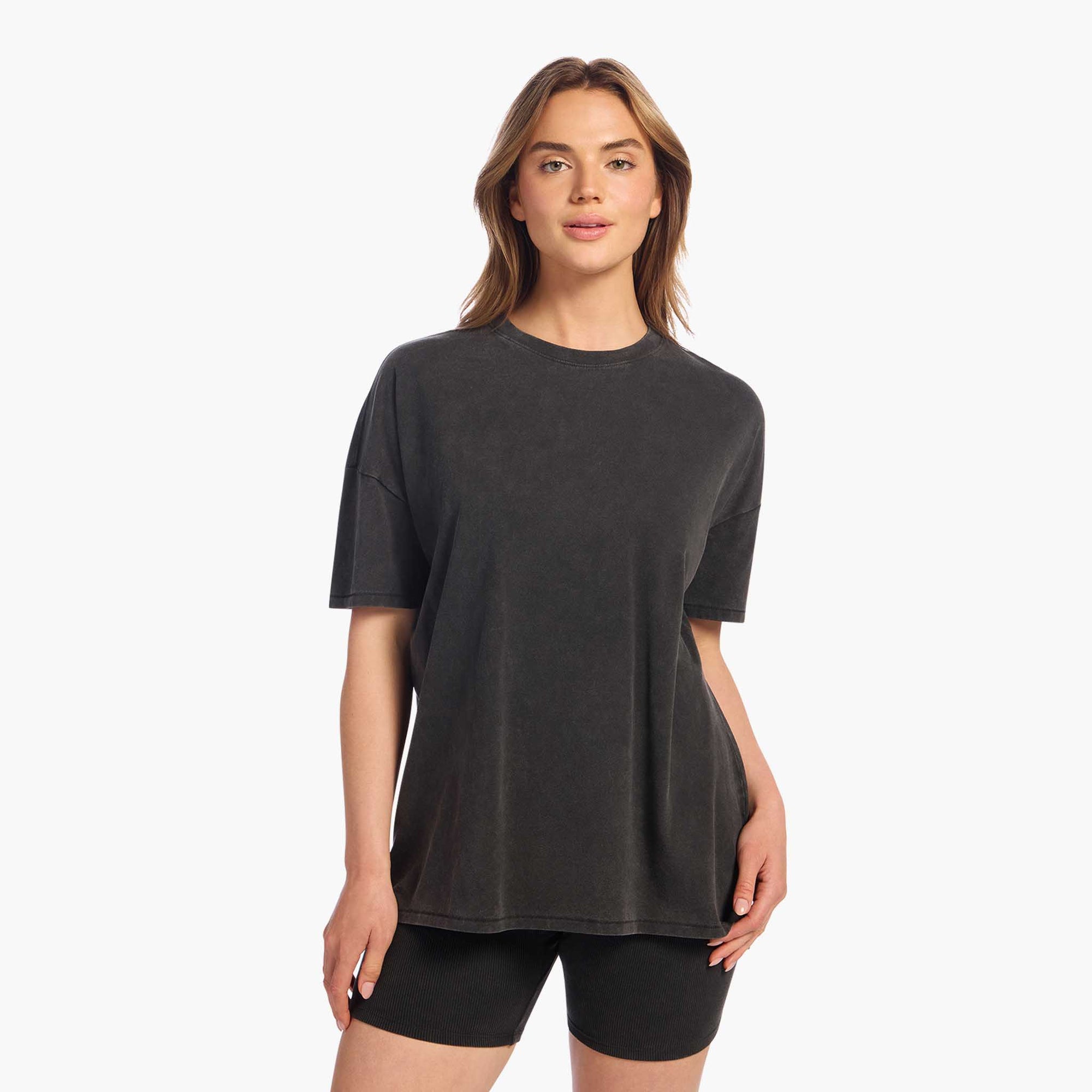 Ribbed Biker Short Set