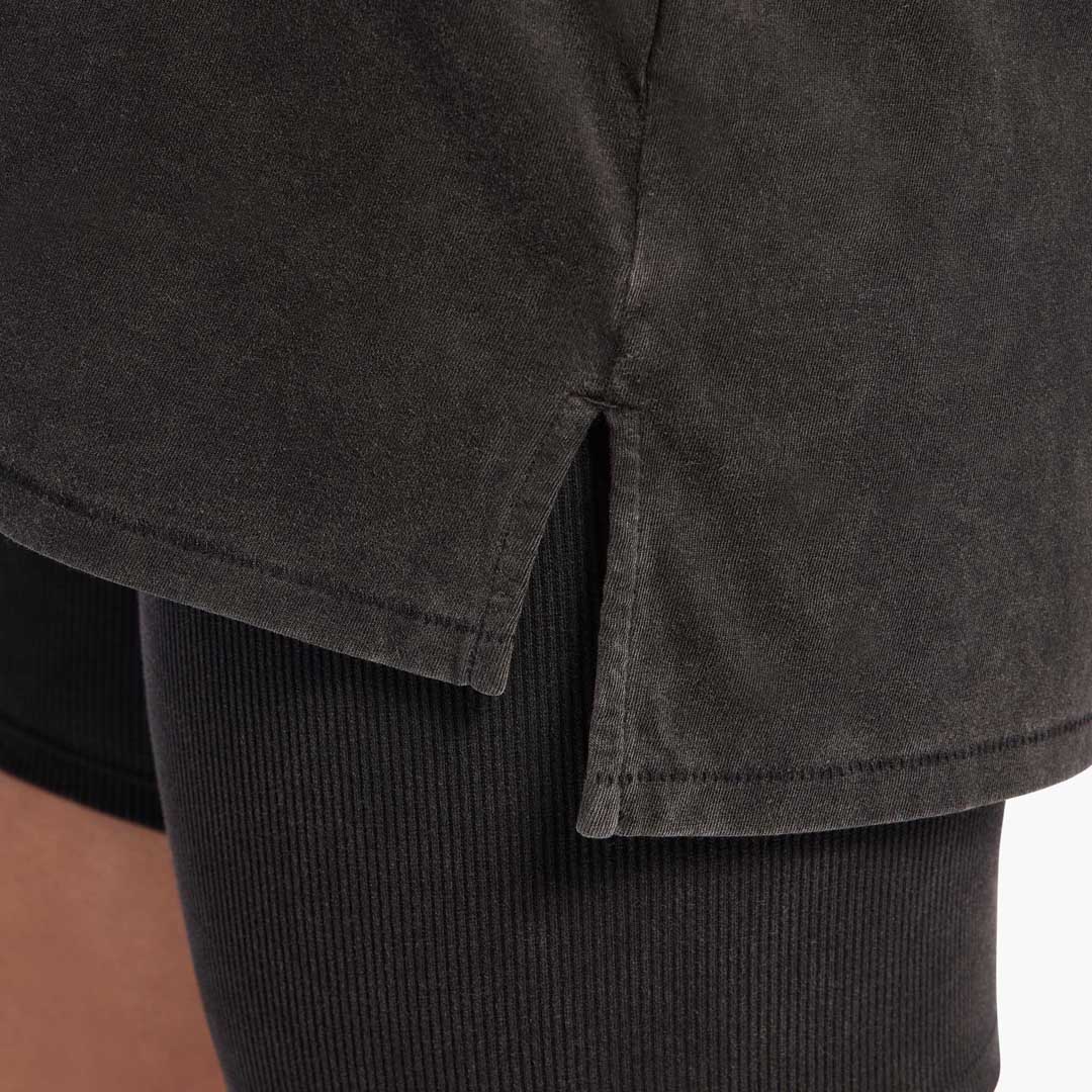 Ribbed Biker Short Set