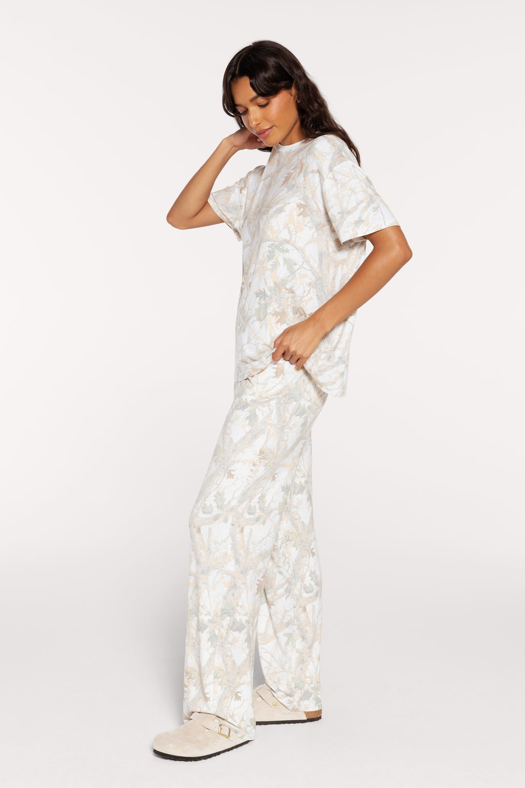 Color:nuuds Camo | Boyfriend Pajama Set