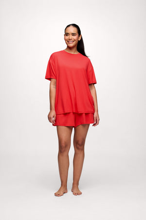 Boyfriend Pajama Tee & Pajama Short