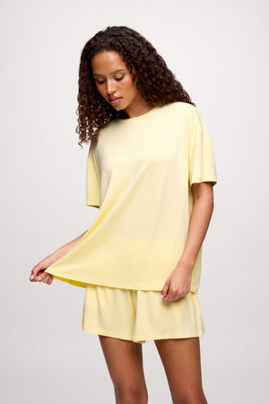 Boyfriend Pajama Tee & Pajama Short
