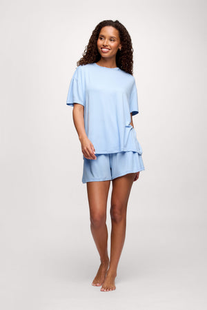 Boyfriend Pajama Tee & Pajama Short