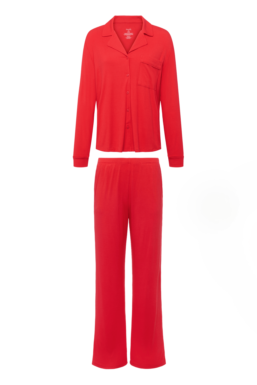 Button Front Pajama Set