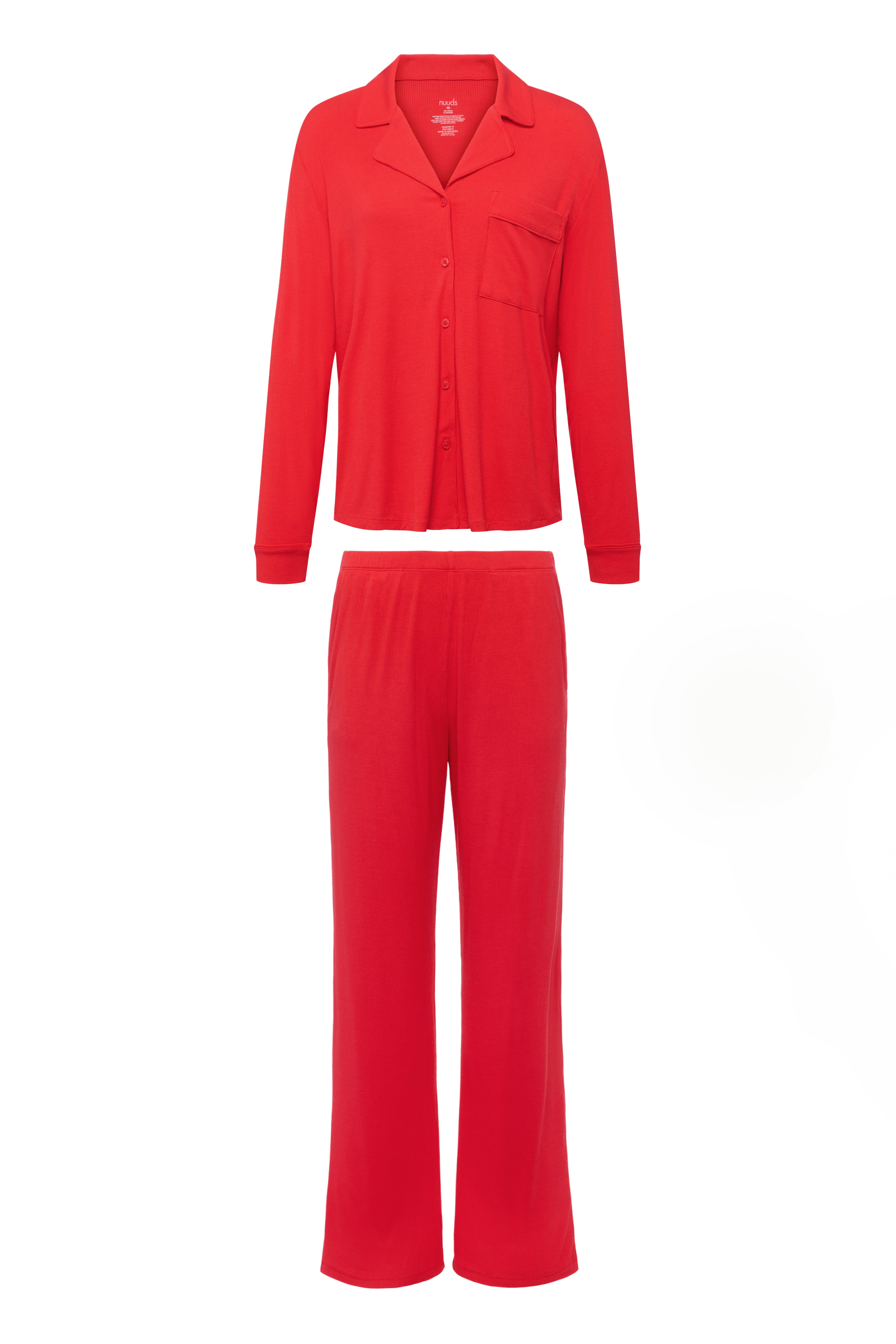 Button Front Pajama Set