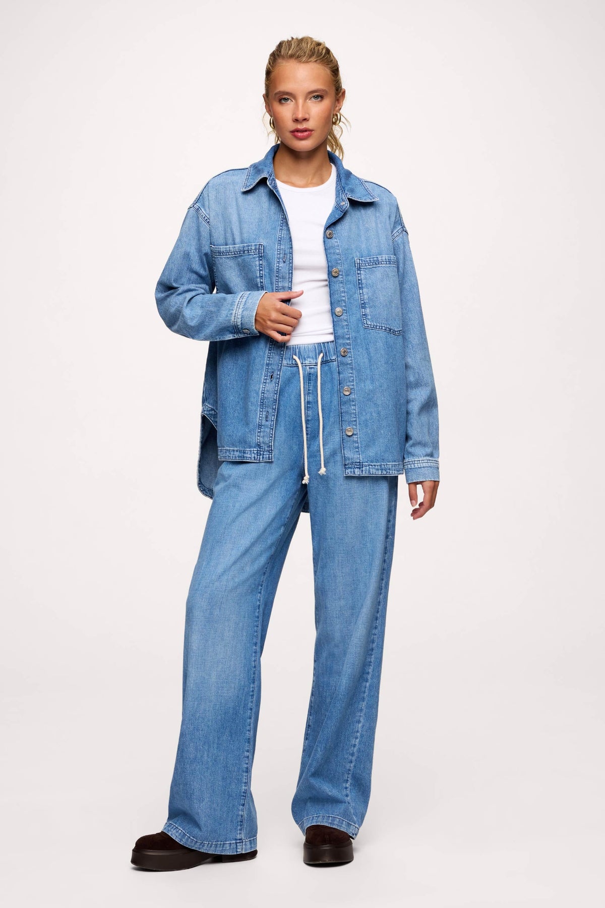 Color:Denim | The Denim Weekend Set