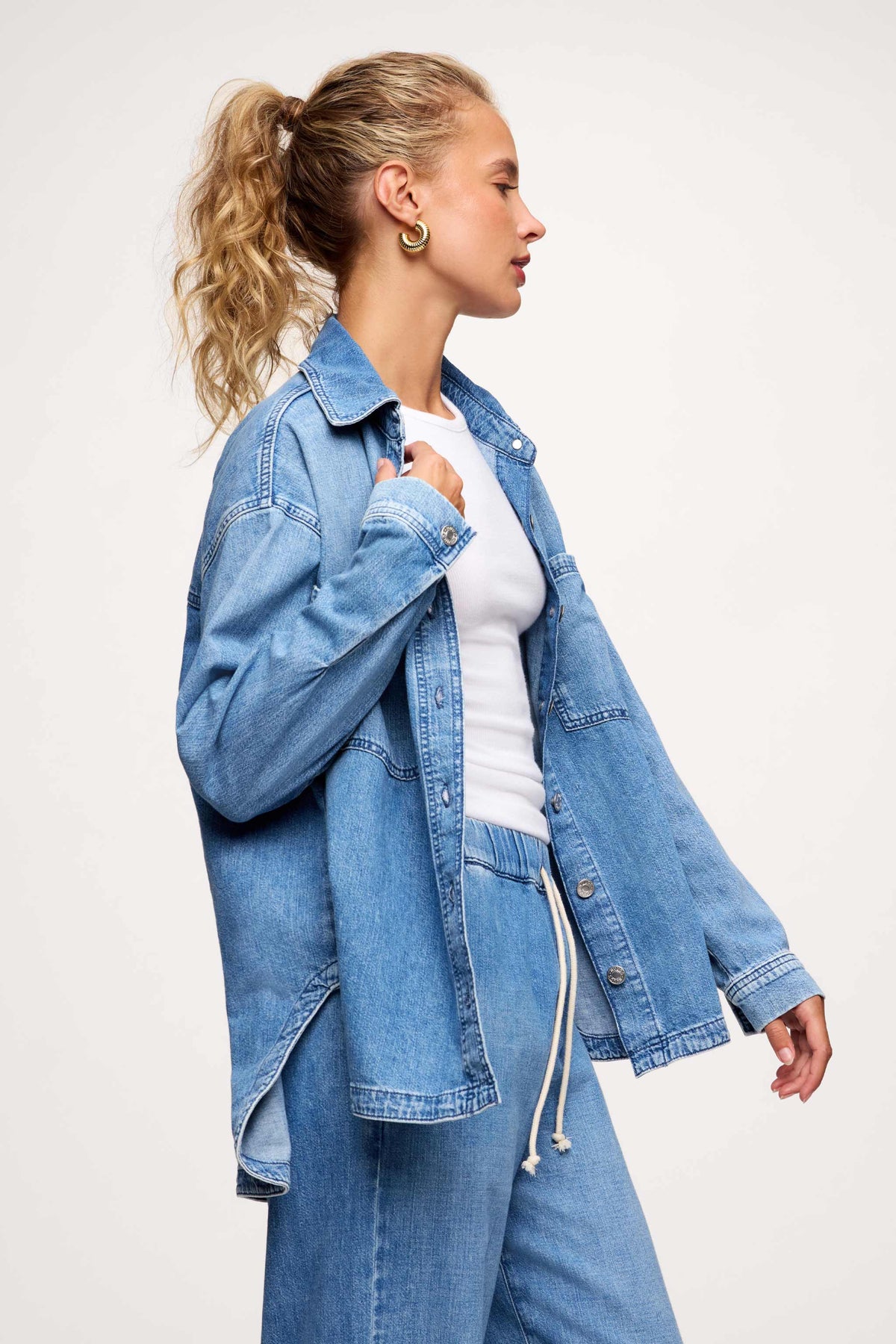 Color:Denim | The Denim Weekend Set