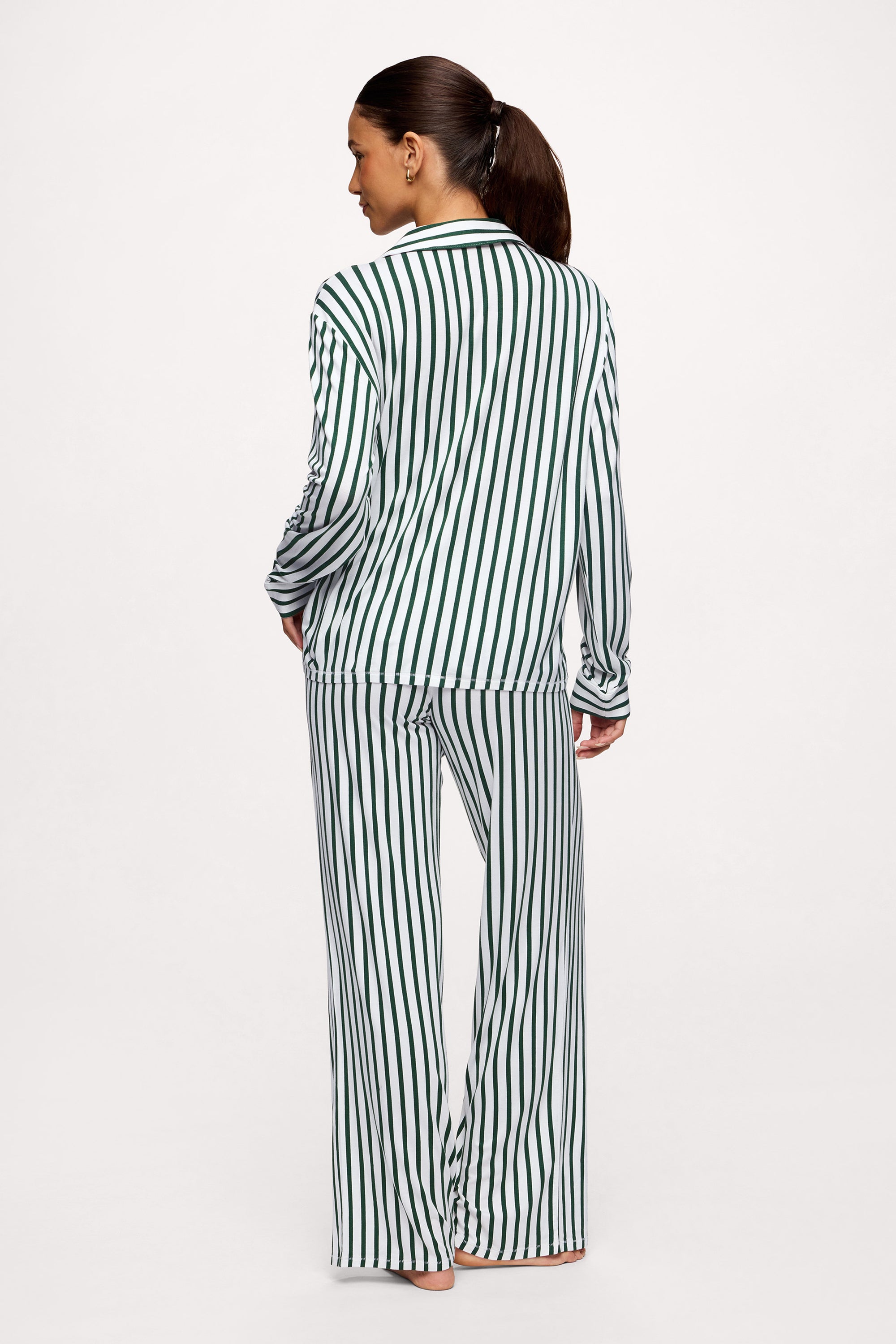 Button Front Pajama Set