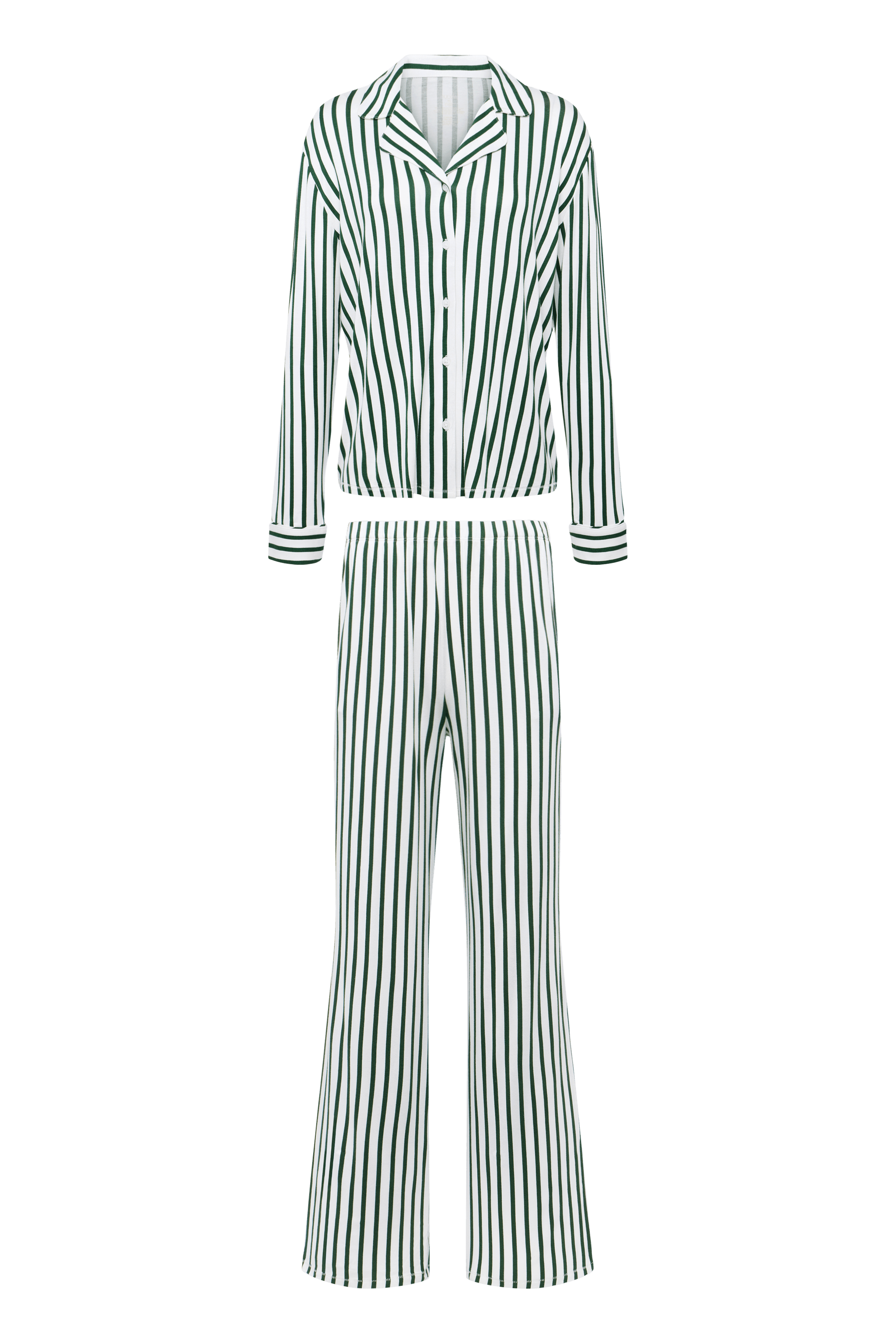 Button Front Pajama Set