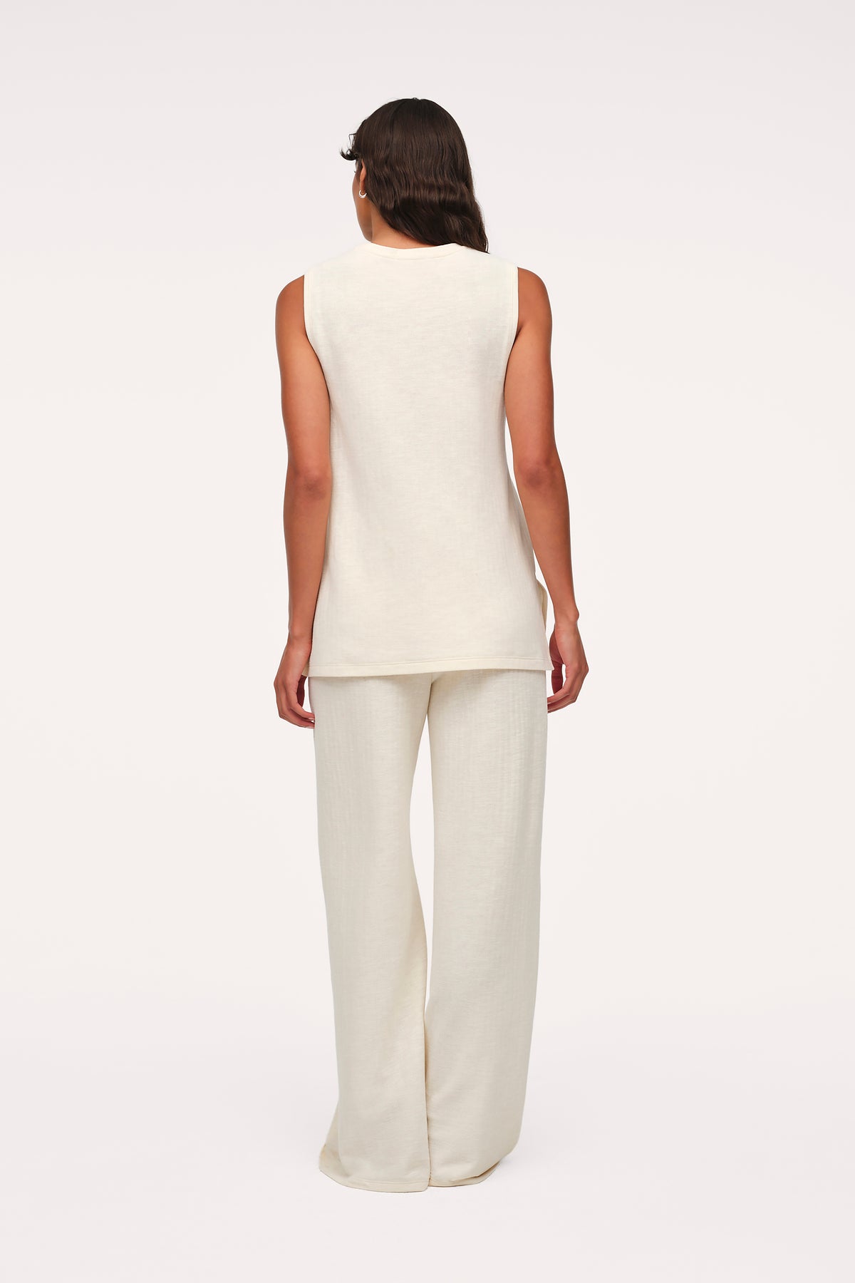 Color:Bone | Resort Pant Set