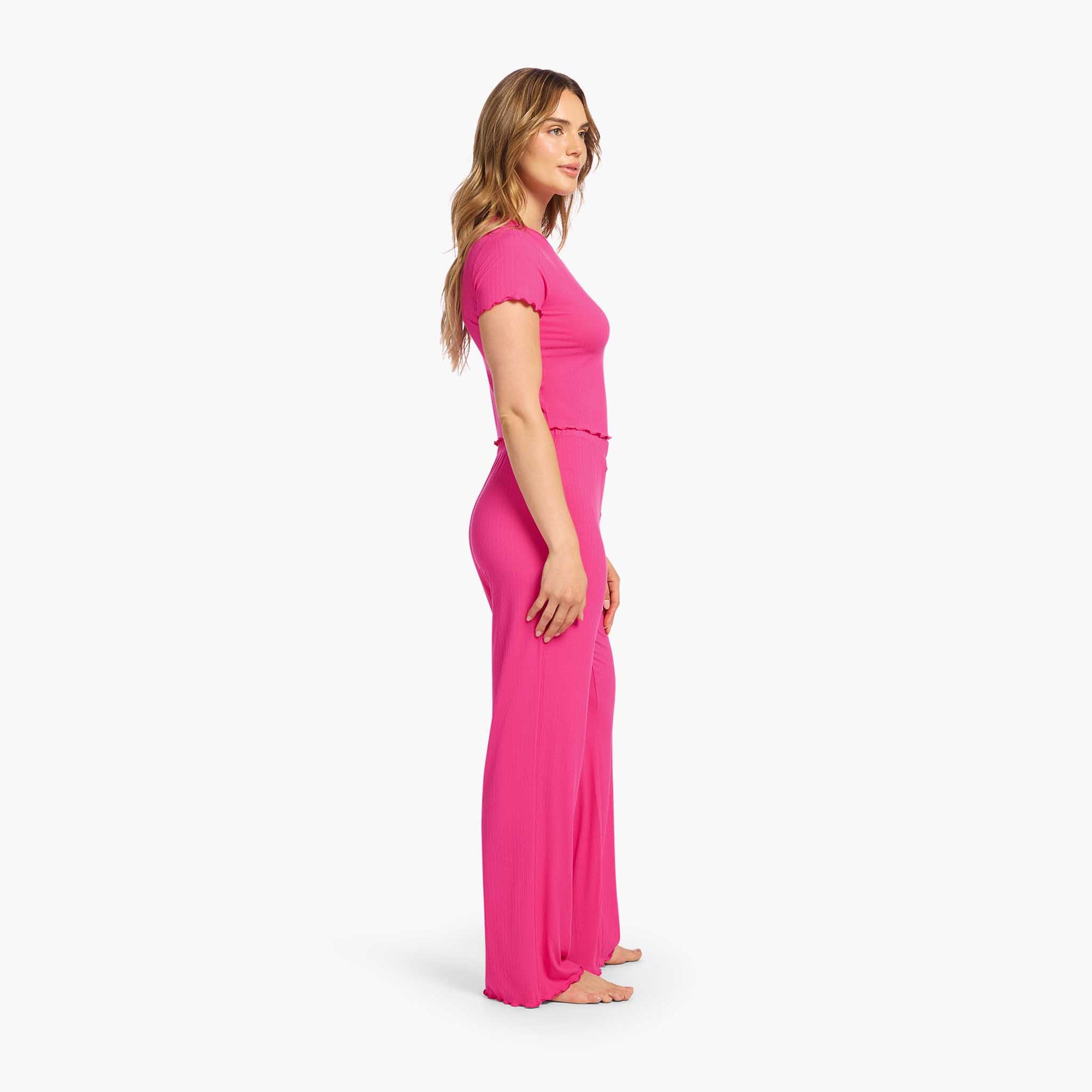 Mini Rib Pajama Set