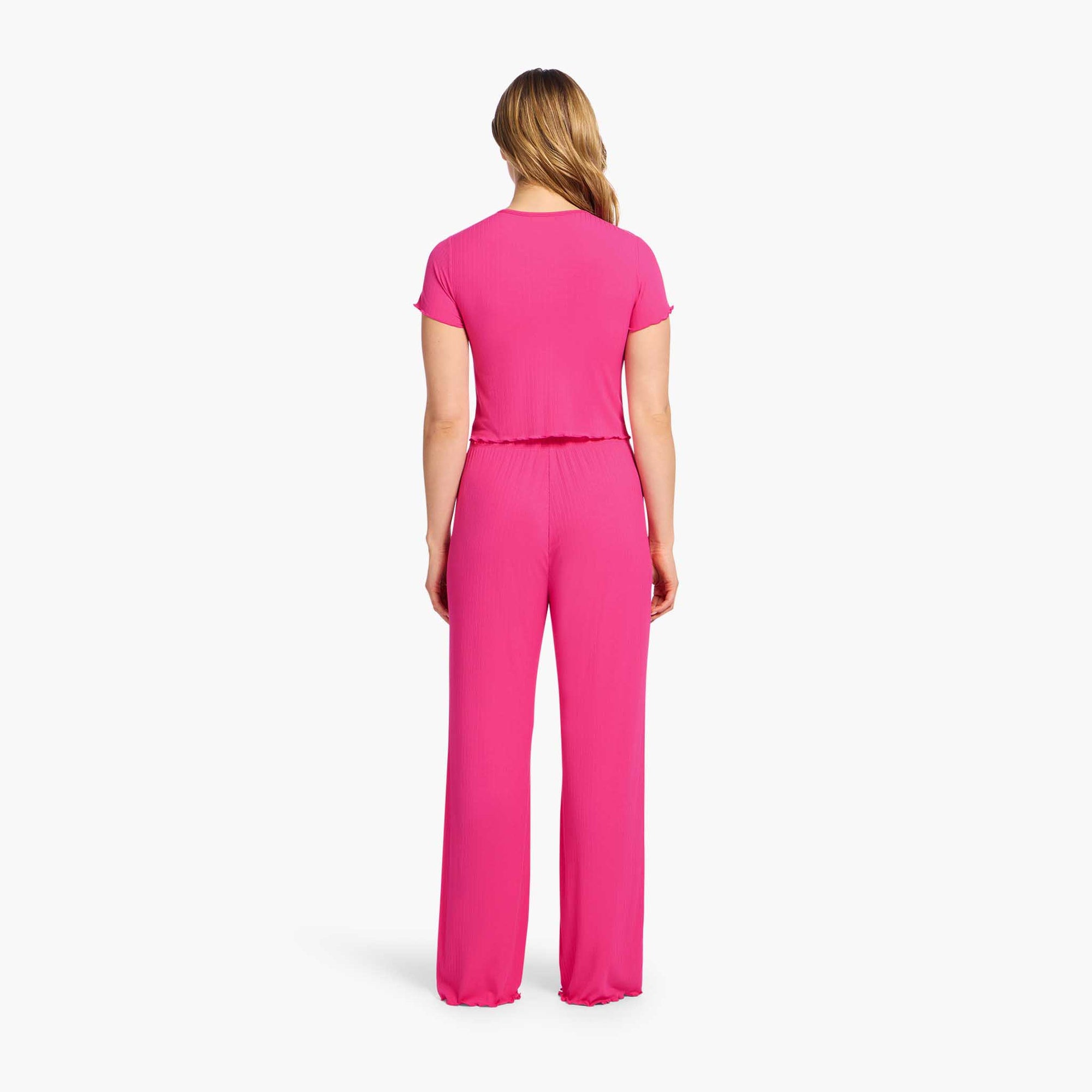 Mini Rib Pajama Set