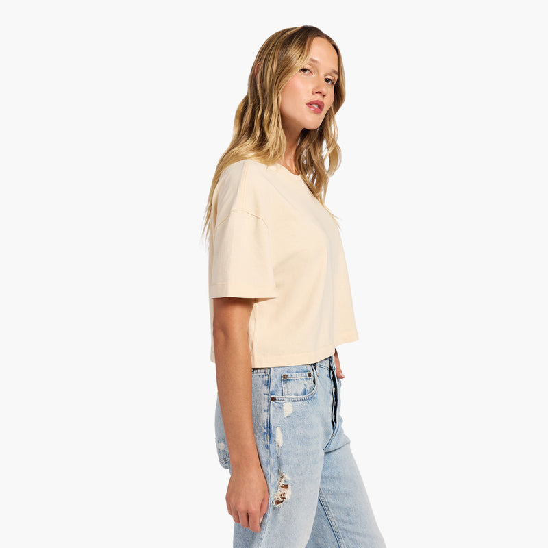 Vintage Cotton Cropped Tee image 