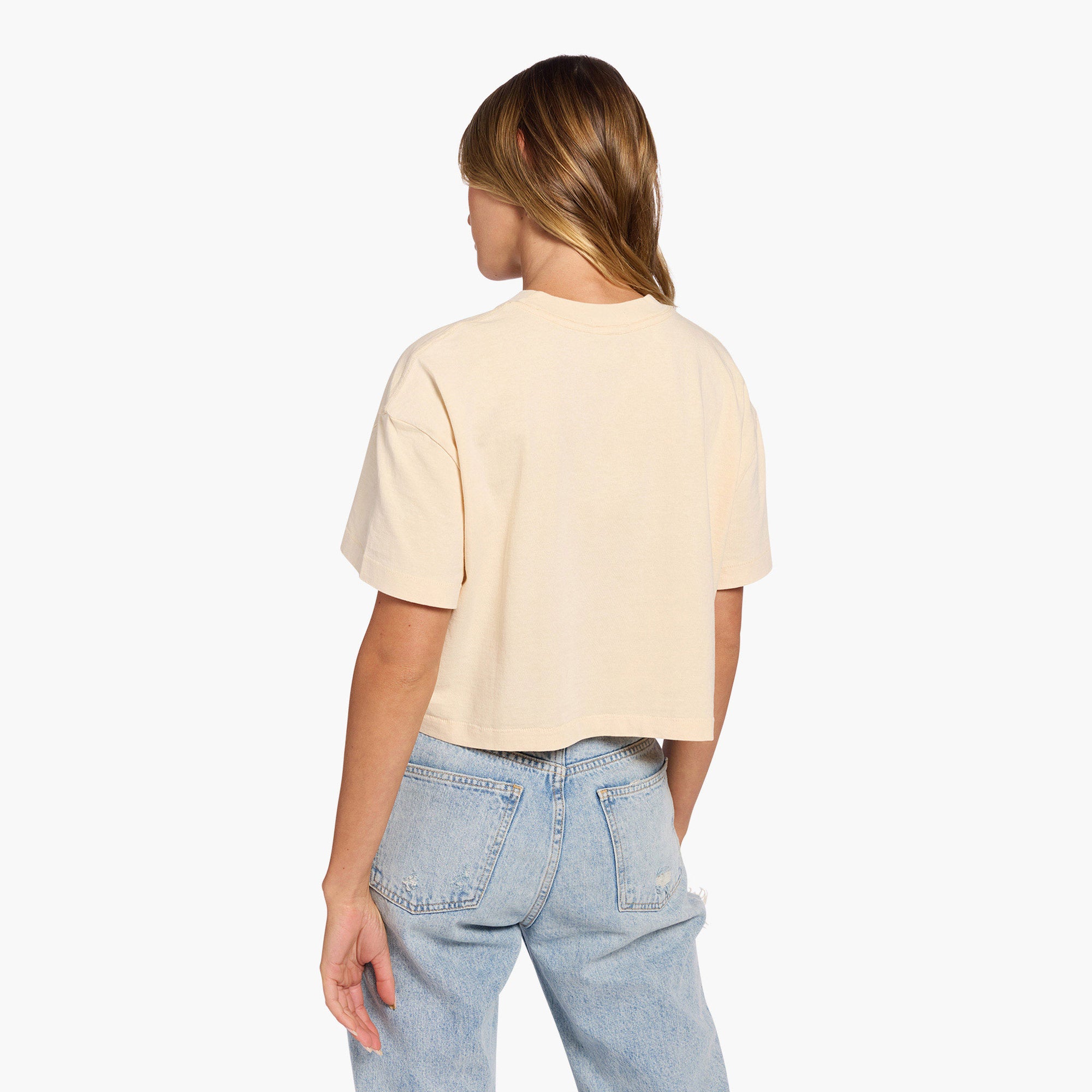 Vintage Cotton Cropped Tee