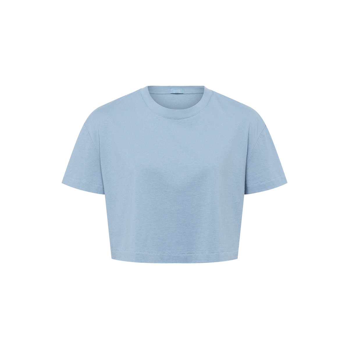 Vintage Cotton Cropped Tee | Mist