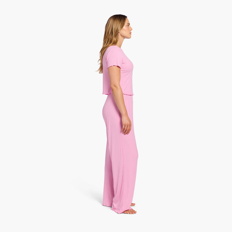 Mini Rib Pajama Set image 