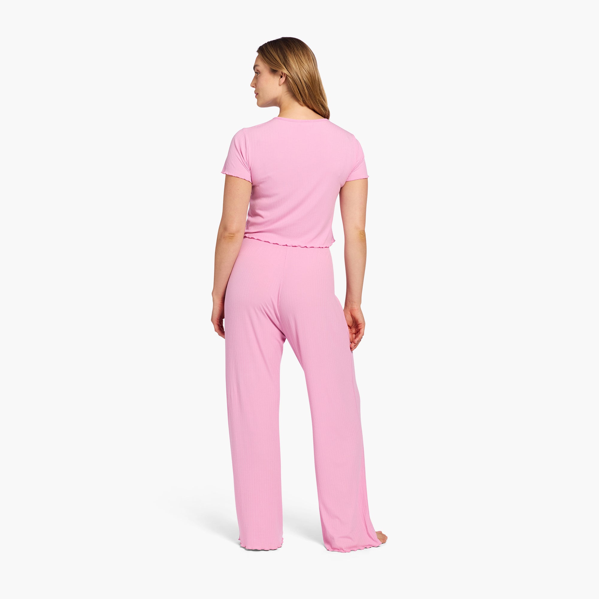 Mini Rib Pajama Set
