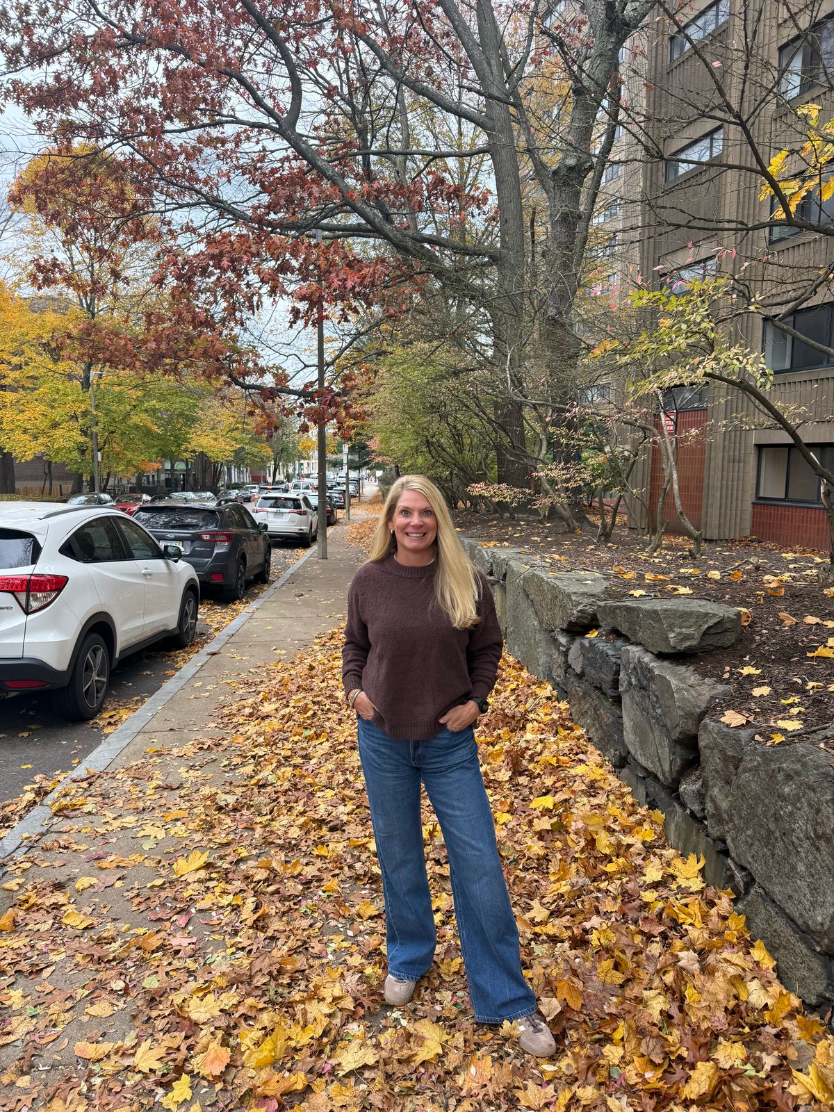 Love this sweater! The color is rich and the fit is perfect! Traveled in it recently on the plane and wore while visi...