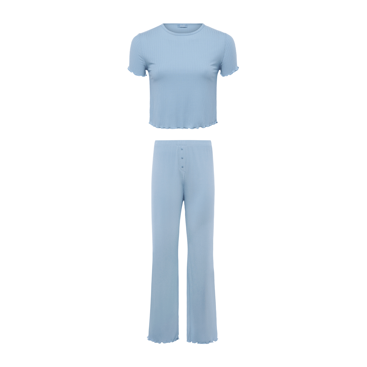 Mini Rib Pajama Set