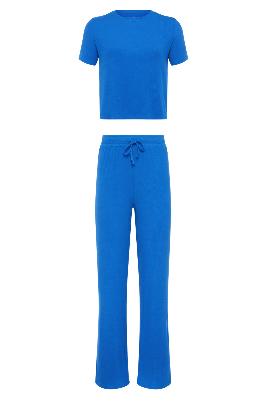 Ribbed Pajama Set