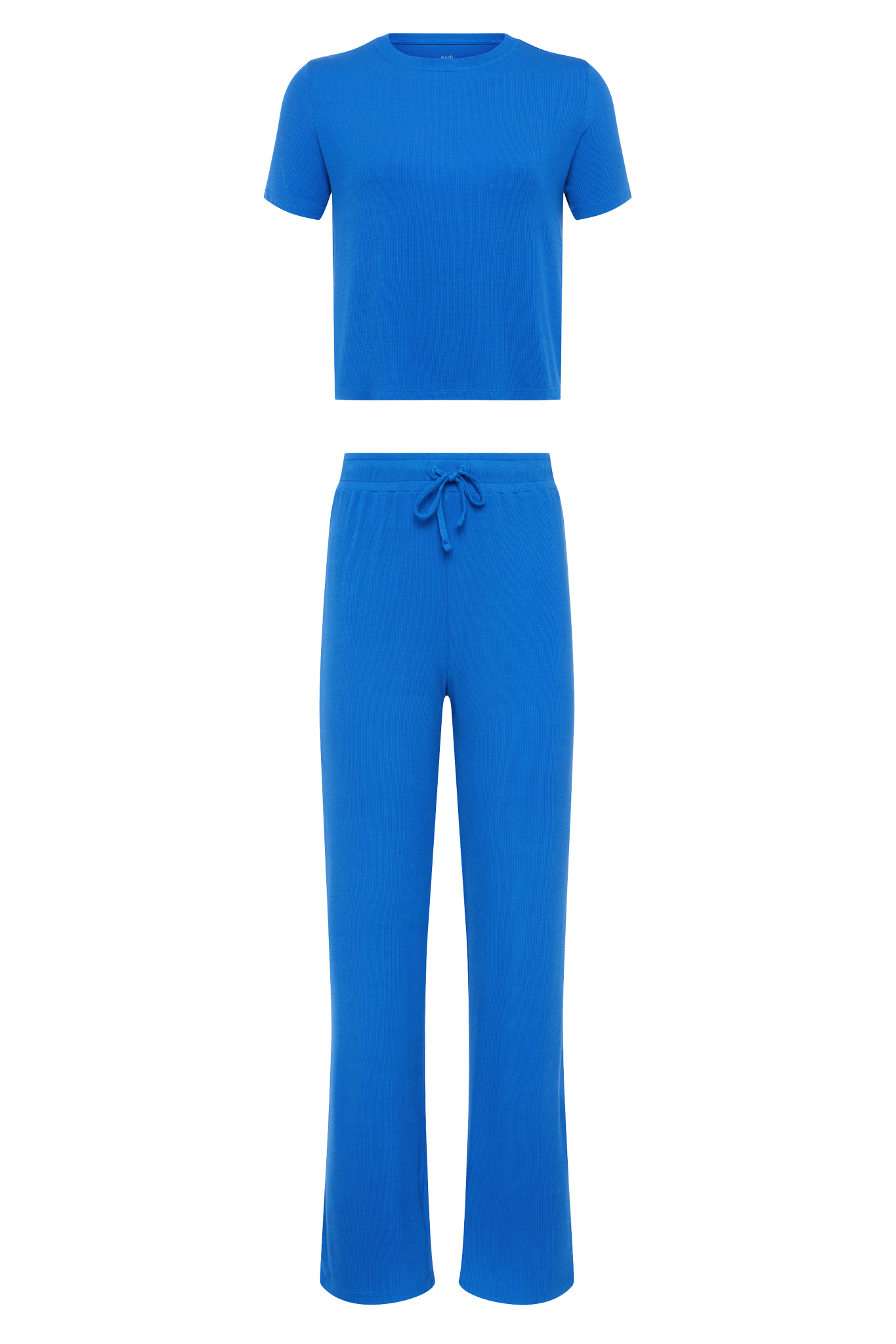 Ribbed Pajama Set