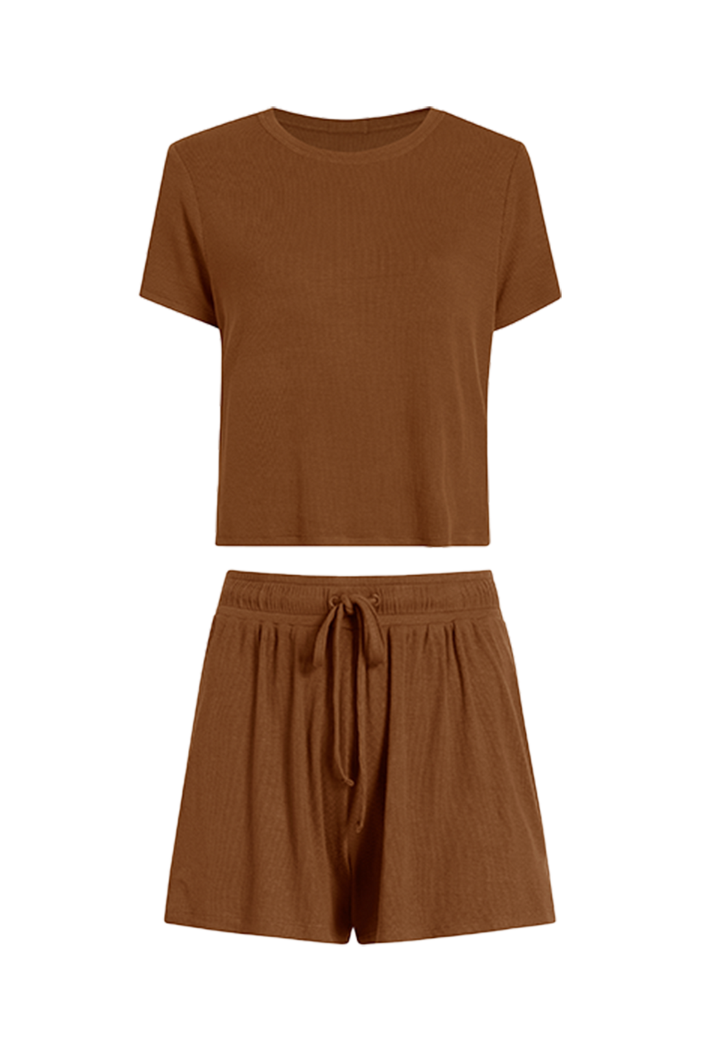 Ribbed Pajama Short Set